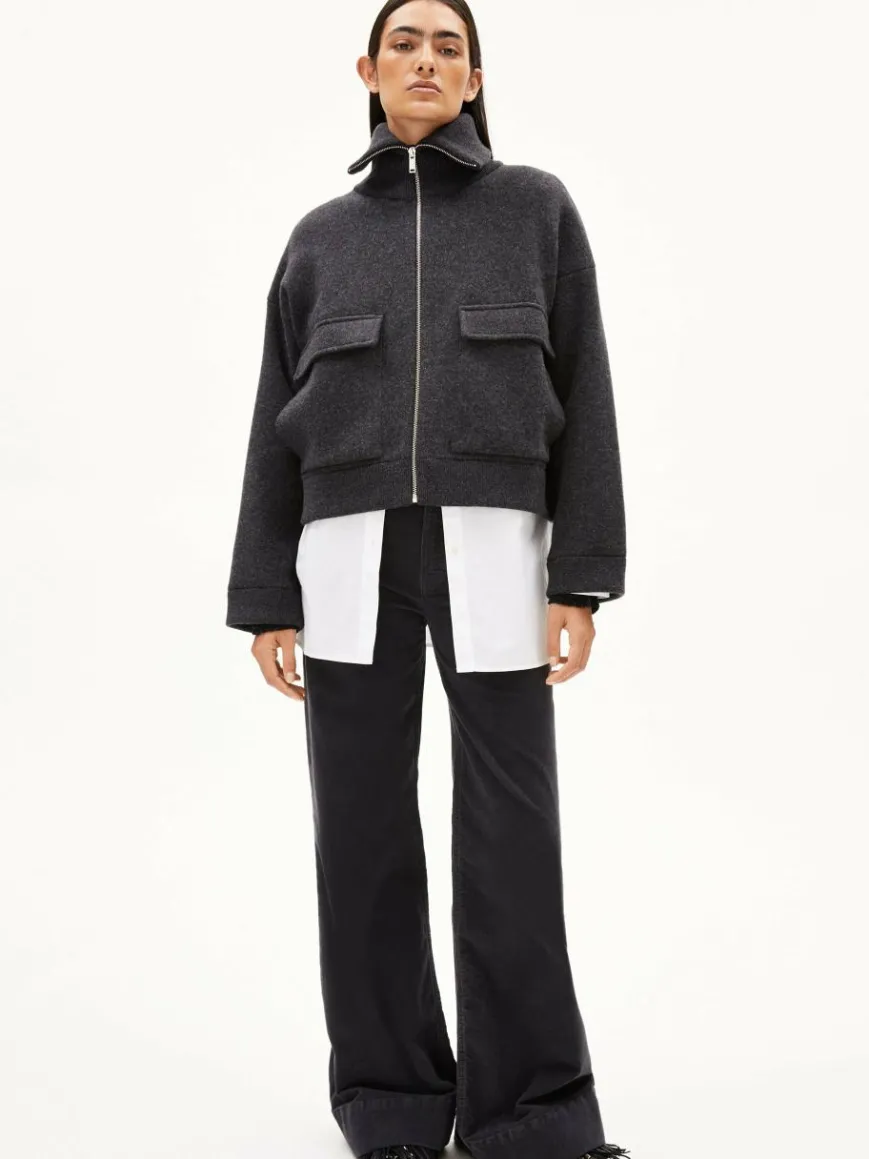 ARMEDANGELS Jacken & Westen*Damen Jacke - Joaniaas anthrazit meliert