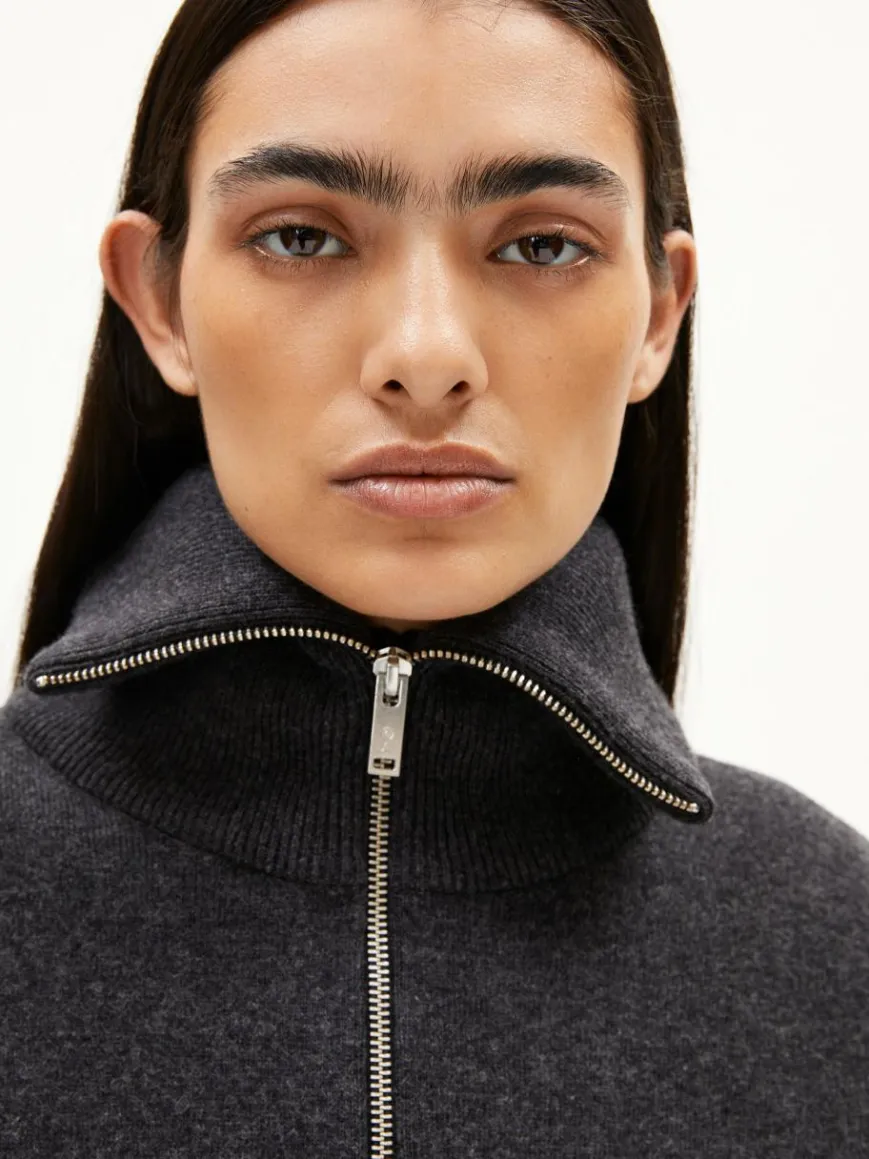 ARMEDANGELS Jacken & Westen*Damen Jacke - Joaniaas anthrazit meliert