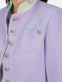 White Label Blazer*Damen Janker lila uni