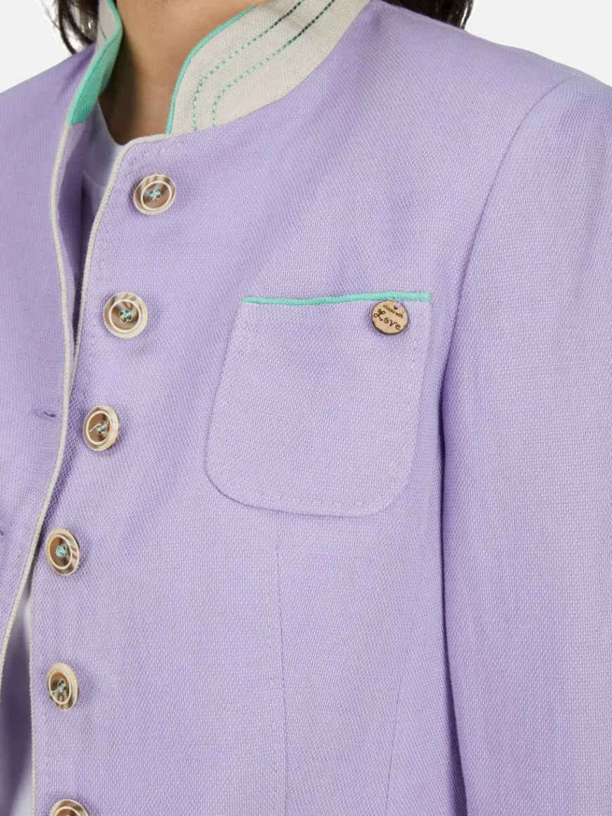 White Label Blazer*Damen Janker lila uni