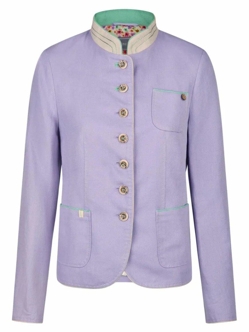 White Label Blazer*Damen Janker lila uni
