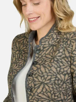 White Label Blazer*Damen Janker beige uni