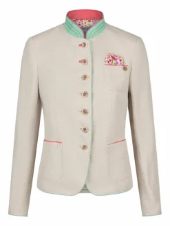White Label Blazer*Damen Janker beige uni