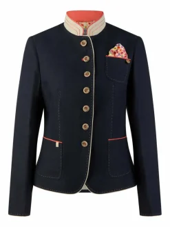 White Label Blazer*Damen Janker blau uni