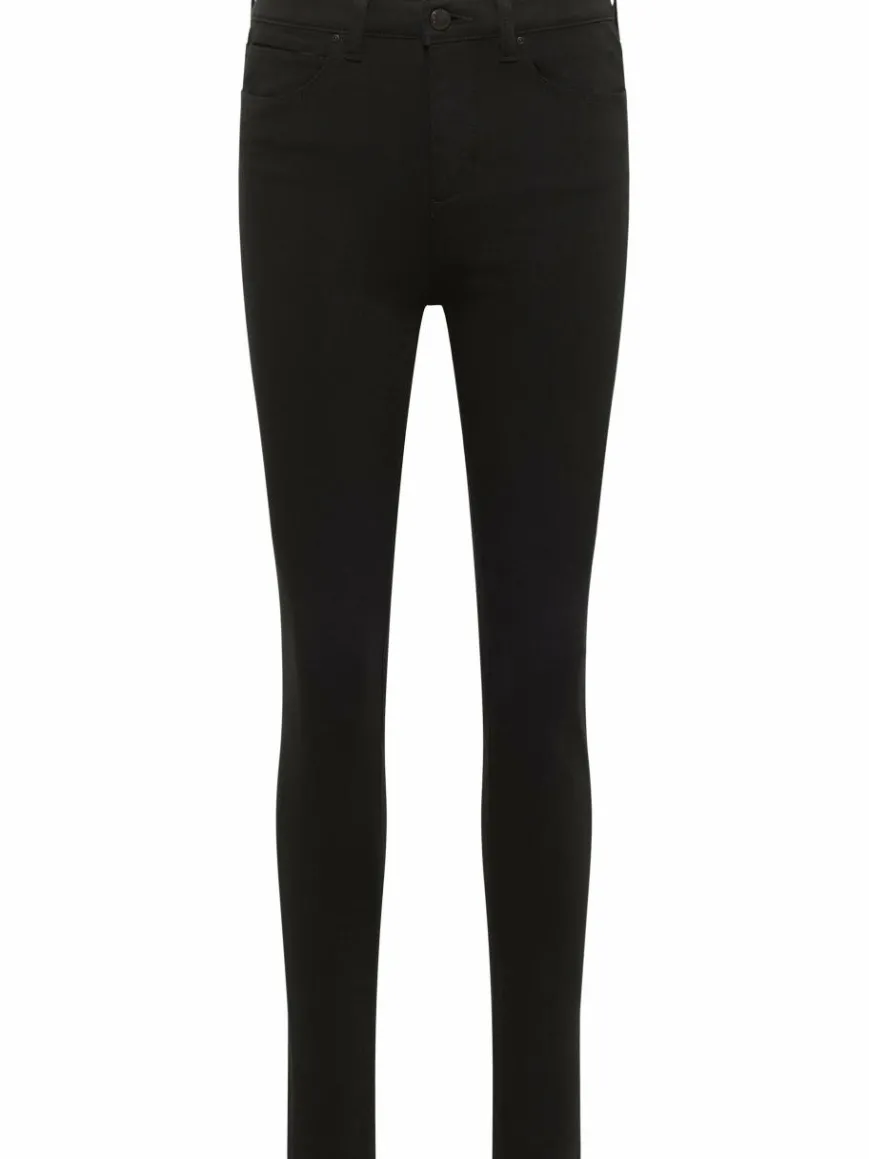 Mustang Jeans*Damen Jeans schwarz uni