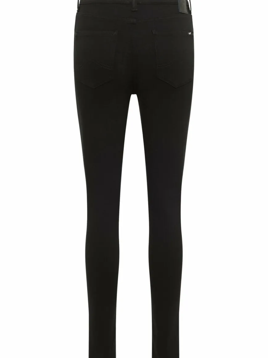 Mustang Jeans*Damen Jeans schwarz uni