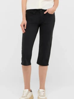 Mustang Hosen*Damen Jeans schwarz uni