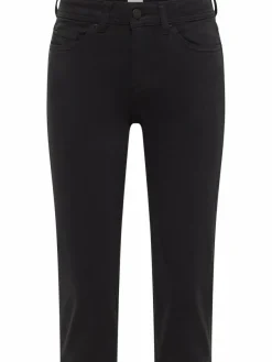 Mustang Hosen*Damen Jeans schwarz uni