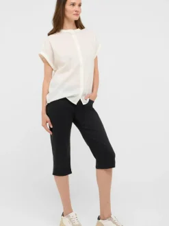 Mustang Hosen*Damen Jeans schwarz uni