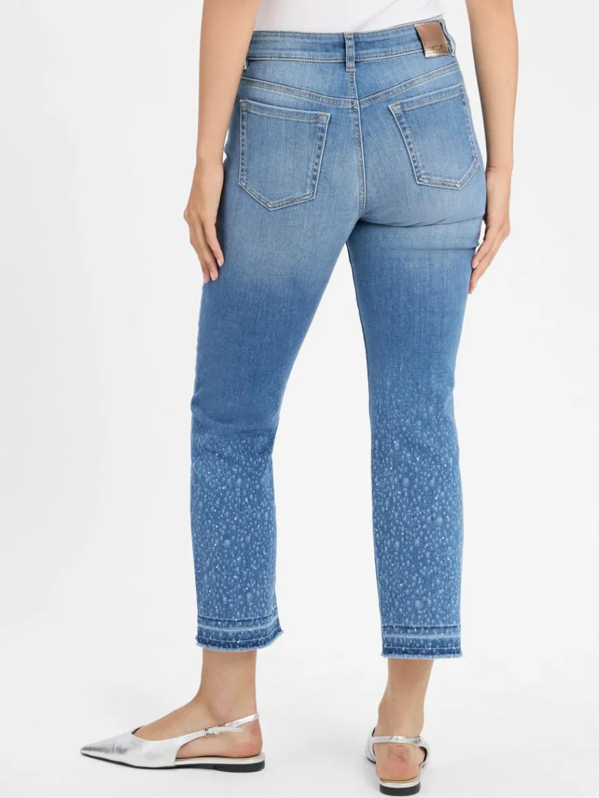 Marc Cain Collections Jeans|Hosen*Damen Jeans light stone uni