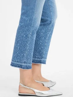 Marc Cain Collections Jeans|Hosen*Damen Jeans light stone uni