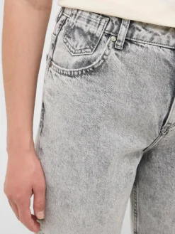 Mustang Jeans*Damen Jeans hellgrau uni