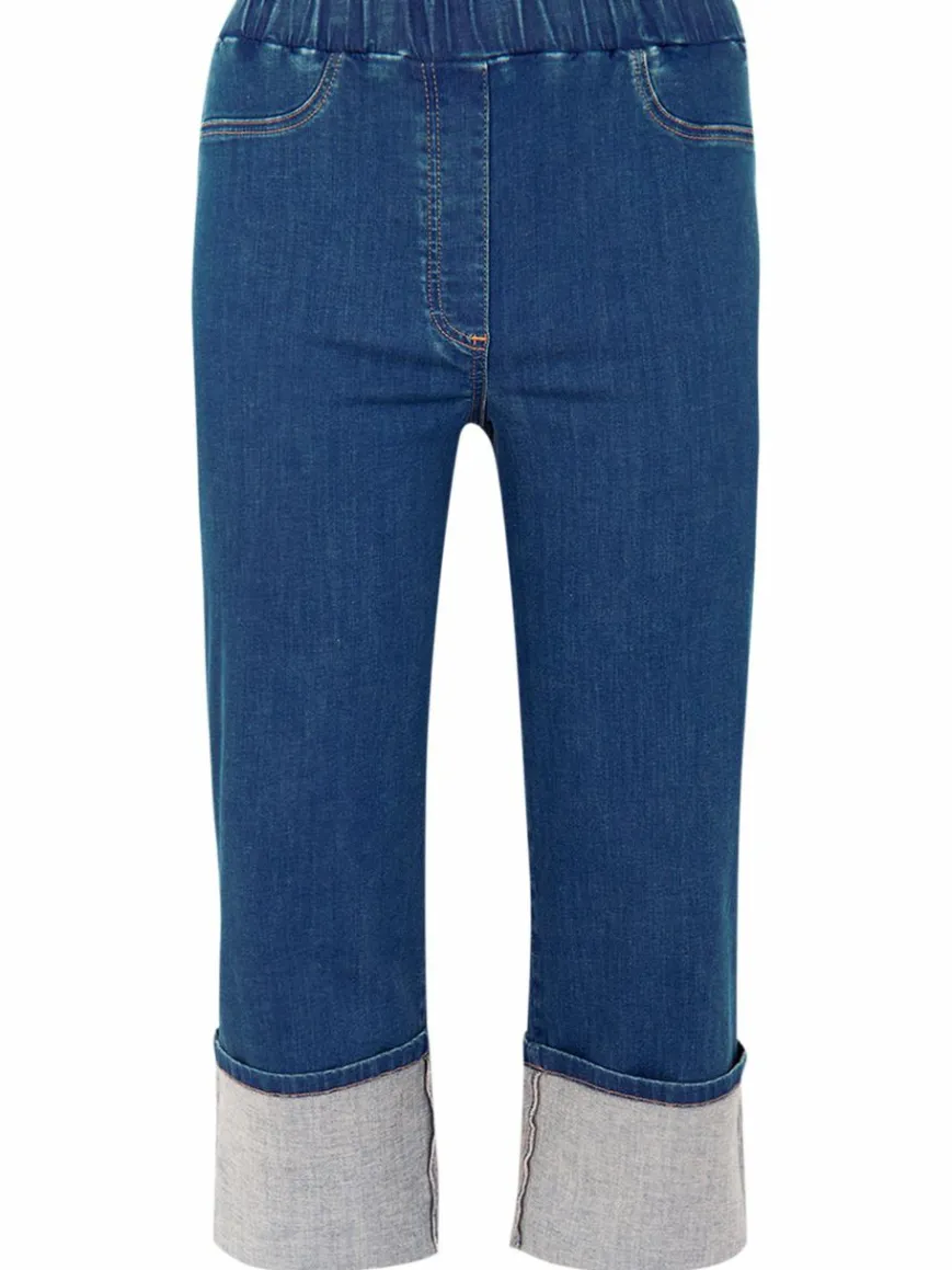 YOEK Jeans*Damen Jeans denim uni