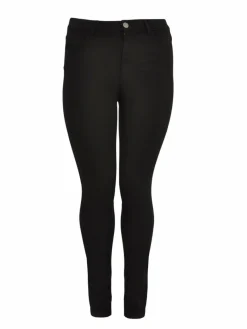 YOEK Jeans*Damen Jeans schwarz uni