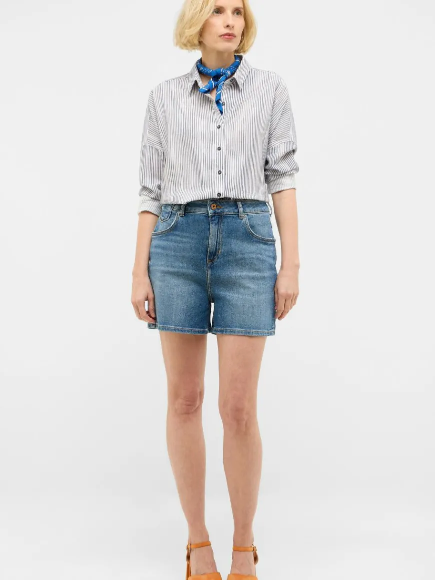 Mustang Jeans*Damen Jeans blau uni