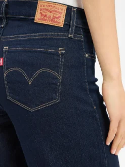 Levi's Jeans*Damen Jeans - 318 Shaping Wide Leg dark stone uni