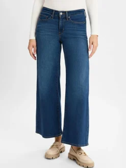 Levi's Hosen*Damen Jeans - 318 Shaping Wide Leg dark stone uni