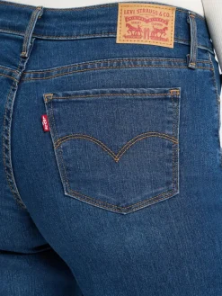 Levi's Hosen*Damen Jeans - 318 Shaping Wide Leg dark stone uni