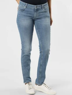 Marc O'Polo Jeans*Damen Jeans - Alby Slim medium stone uni