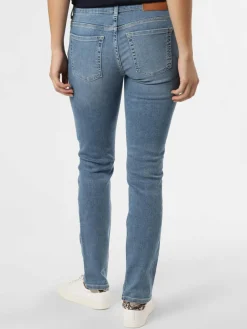 Marc O'Polo Jeans*Damen Jeans - Alby Slim medium stone uni
