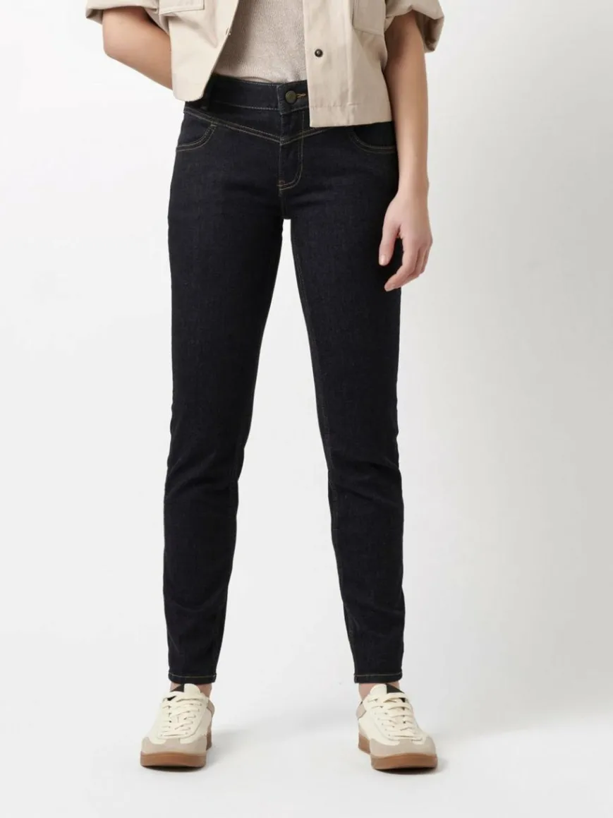 Rosner Jeans*Damen Jeans - Antonia_045 blau uni