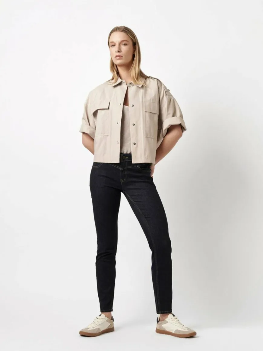 Rosner Jeans*Damen Jeans - Antonia_045 blau uni