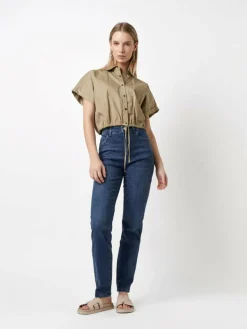 Rosner Jeans*Damen Jeans - Audrey1 blau uni