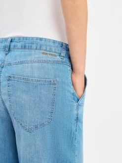 MAC Jeans*Damen Jeans - Charly Chino medium stone uni