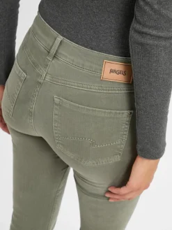 Angels Jeans*Damen Jeans - Cici oliv uni