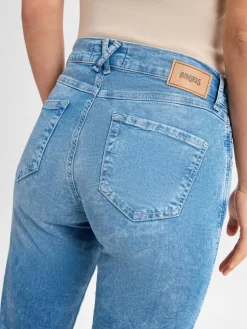 Angels Hosen|Jeans*Damen Jeans - Darleen Crop light stone uni