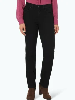 Angels Jeans*Damen Jeans - Dolly Long schwarz uni