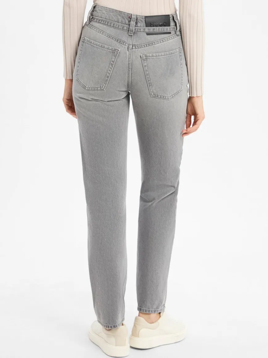 HUGO Jeans|Hosen*Damen Jeans - Gilissi_3 grau uni