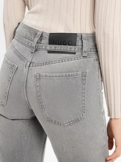HUGO Jeans|Hosen*Damen Jeans - Gilissi_3 grau uni