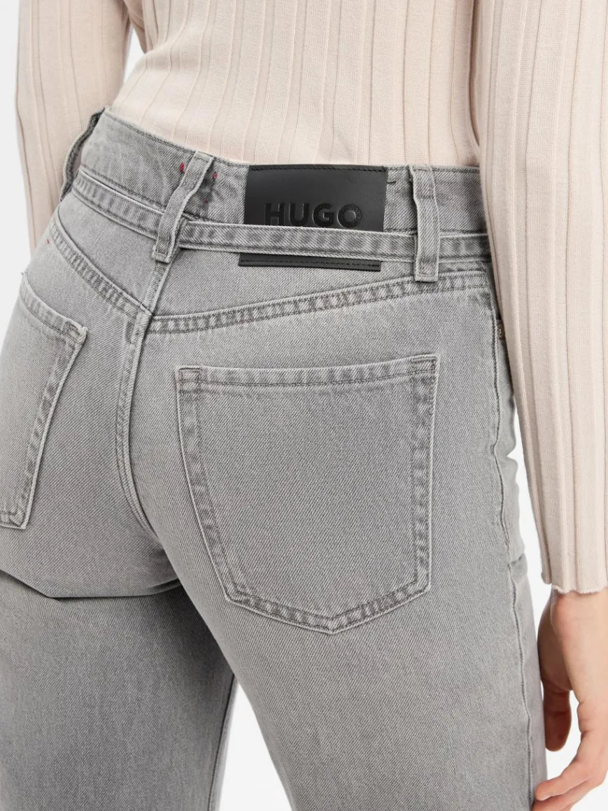 HUGO Jeans|Hosen*Damen Jeans - Gilissi_3 grau uni