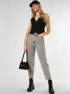 JJXX Jeans*Damen Jeans - JXLisbon hellgrau uni