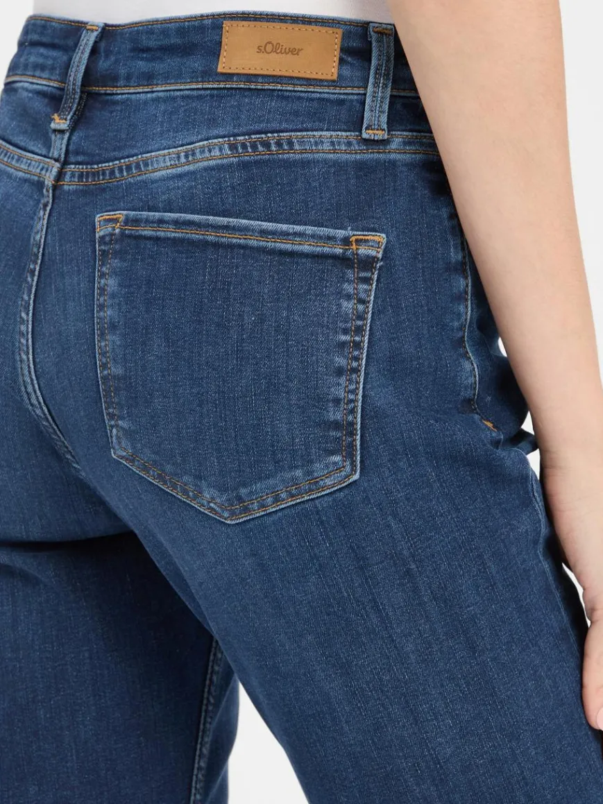 s.Oliver Jeans*Damen Jeans - Karolin medium stone uni