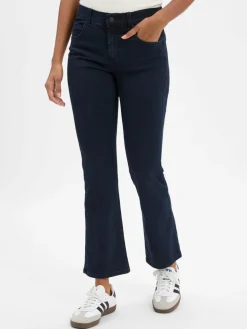 Angels Jeans*Damen Jeans - Leni dark stone uni