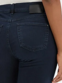 Angels Jeans*Damen Jeans - Leni dark stone uni