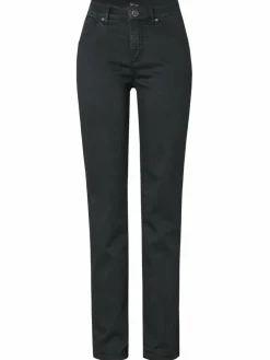 TONI Jeans*Damen Jeans - Liv schwarz uni