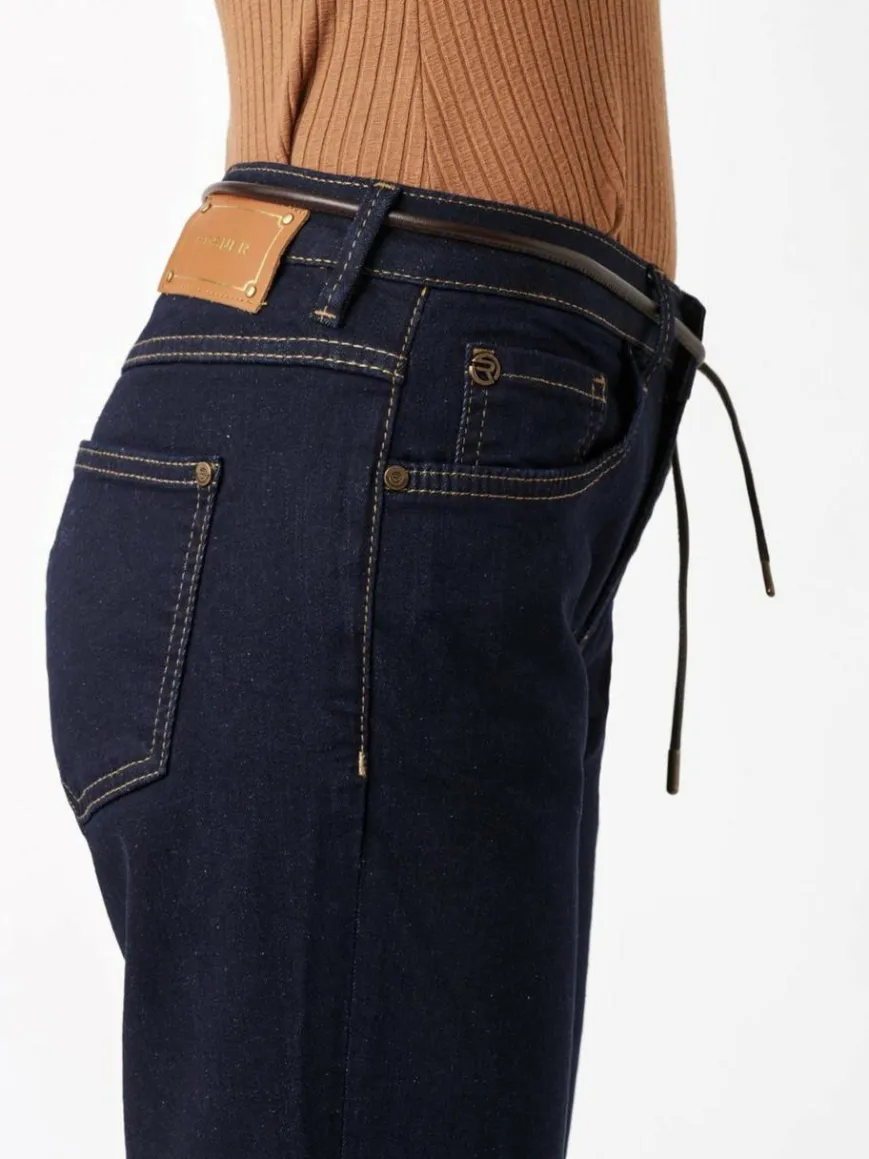 Rosner Jeans*Damen Jeans - Masha_097 blau uni