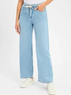 Opus Jeans*Damen Jeans - Miva Palazzo Paris bleached uni