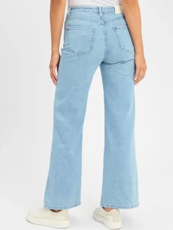 Opus Jeans*Damen Jeans - Miva Palazzo Paris bleached uni