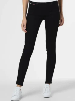 Tommy Jeans Jeans*Damen Jeans - Nora schwarz uni