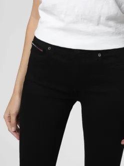 Tommy Jeans Jeans*Damen Jeans - Nora schwarz uni