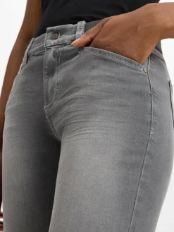 Angels Jeans*Damen Jeans - Ornella Sporty hellgrau uni