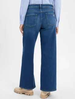 Cambio Jeans*Damen Jeans - Palazzo denim uni