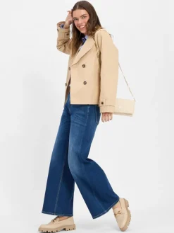 Cambio Jeans*Damen Jeans - Palazzo denim uni