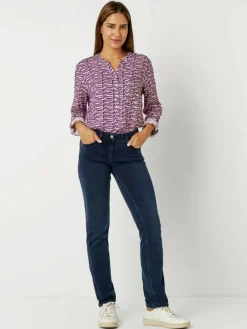 TONI Jeans*Damen Jeans - Perfect Shape blau uni