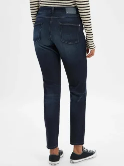 Cambio Jeans*Damen Jeans - Posh blue stone uni