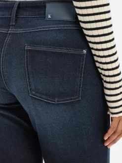 Cambio Jeans*Damen Jeans - Posh blue stone uni